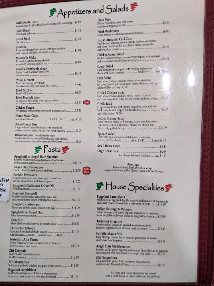 Rigatoni's Pizzeria & Italian Menu image 3